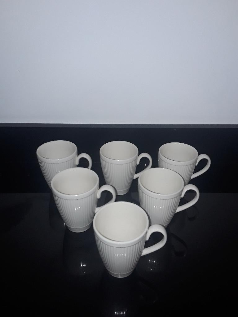 4 Wedgwood Windsor mokken, Huis en Inrichting, Verzenden, Overige typen, Zo goed als nieuw, Wedgwood