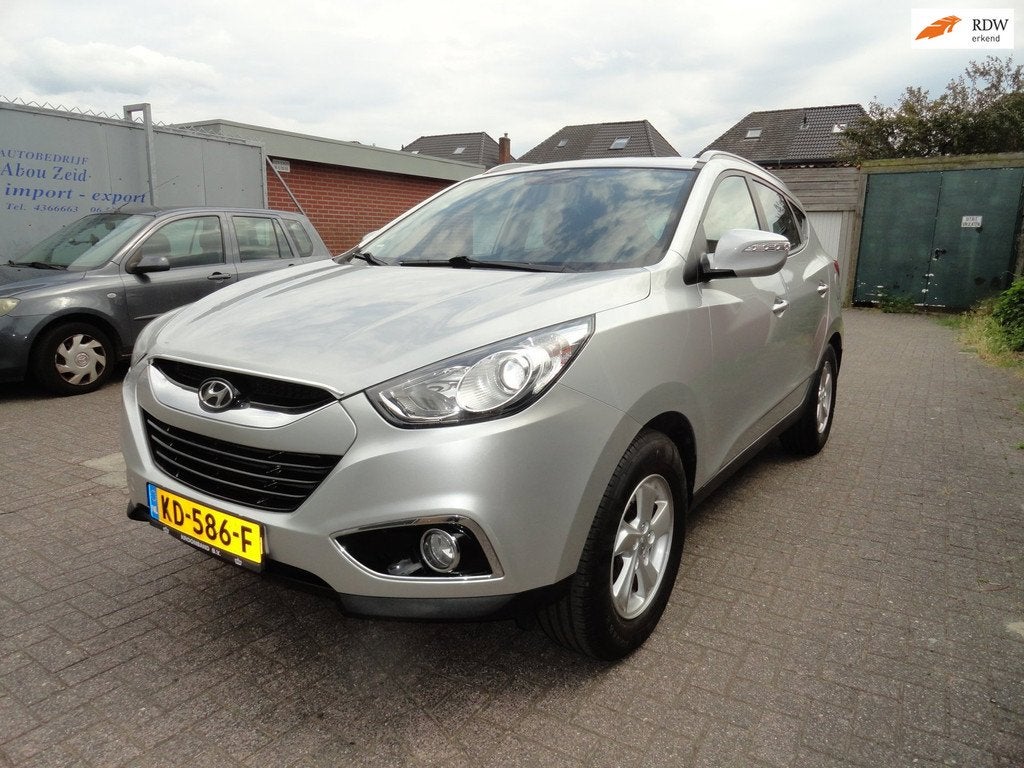 Hyundai Ix35 2.0i Active (KM 226612 CLIMA LEER), Auto's, Hyundai, Gebruikt, Zwart, 4 cilinders, 163 pk