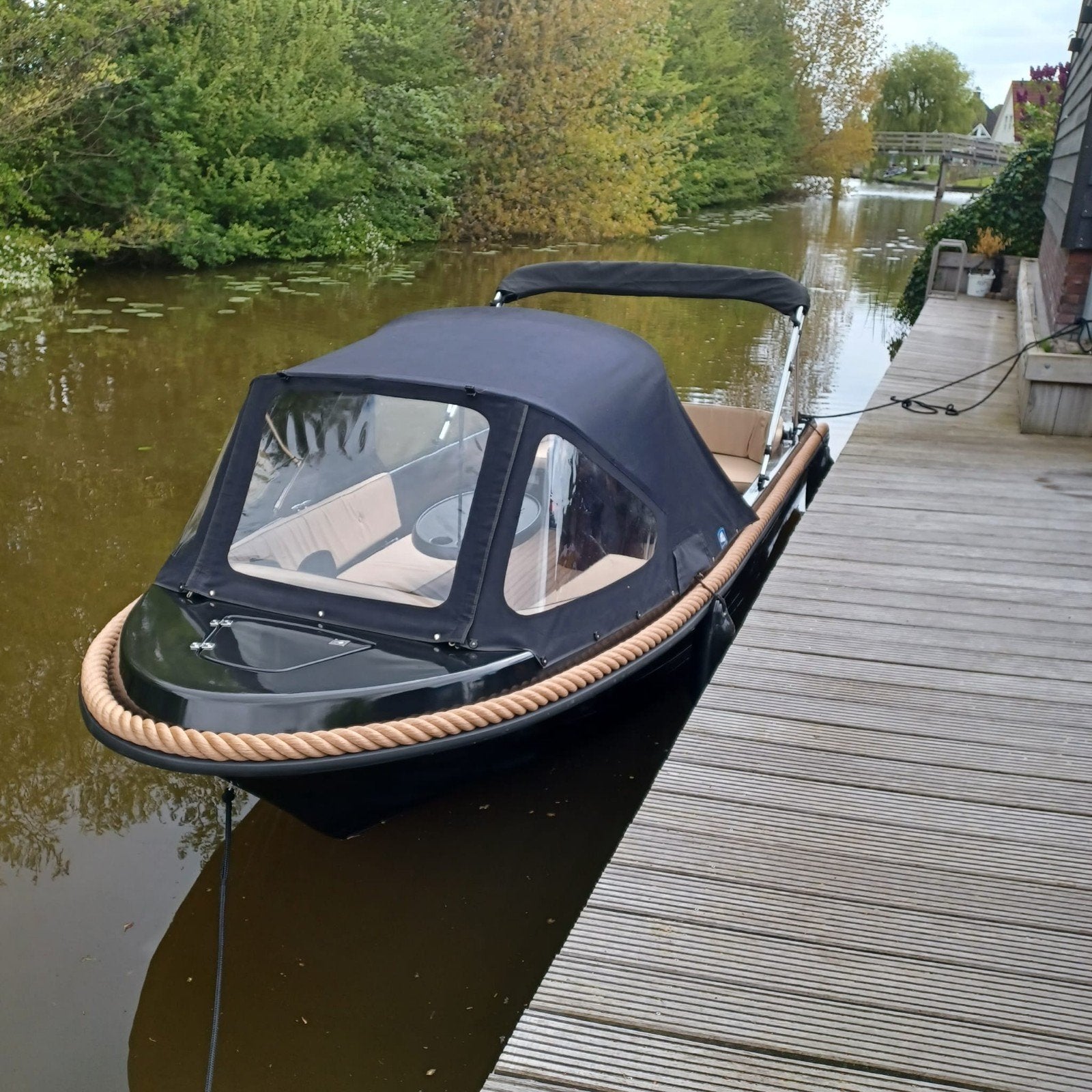Zwarte Beauty 540 Tender, Watersport en Boten, Sloepen, 5 m, Zo goed als nieuw, 2 m, Maxima