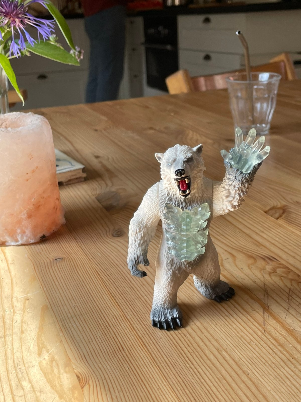Schleich monster ijsbeer met hamer, Ophalen of Verzenden, Zo goed als nieuw