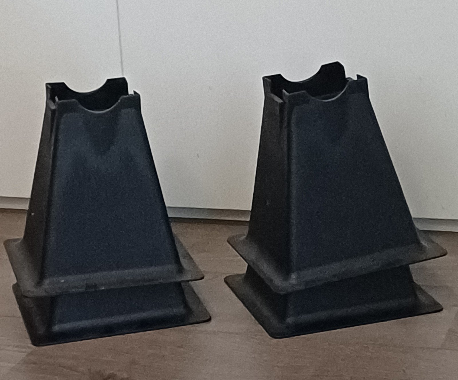 kunstof bedklossen, Ophalen, Zo goed als nieuw