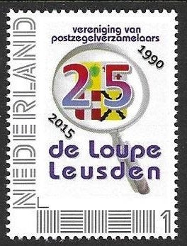 Persoonlijke zegel tarief 1 De Loupe Leusden, postfris, Ophalen of Verzenden, Postfris