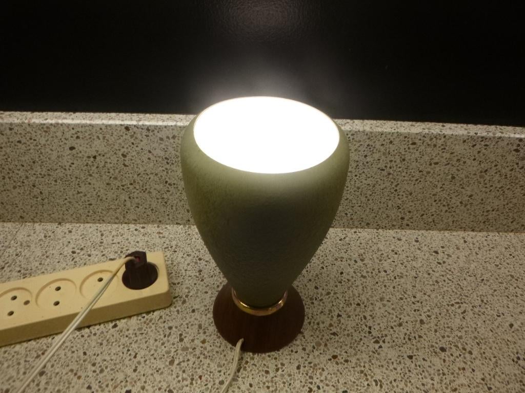 jaren '60 tafellamp, Huis en Inrichting, Lampen | Tafellampen, Ophalen of Verzenden, Gebruikt, Minder dan 50 cm