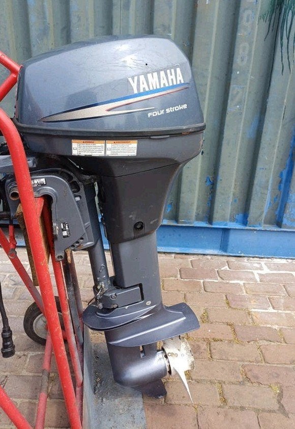 krachtige Yamaha 9.9 pk 4takt Hightrust langstaart incl, Watersport en Boten, Ophalen, 10 tot 30 pk, Gebruikt, Viertaktmotor