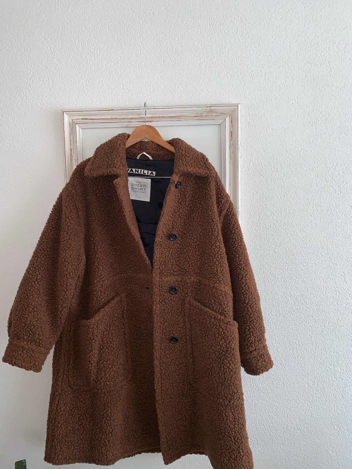 Vanilia The Sheep Shirt Overcoat - Bruin teddy maat XL, Kleding | Dames, Ophalen of Verzenden, Zo goed als nieuw, Maat 46/48 (XL) of groter