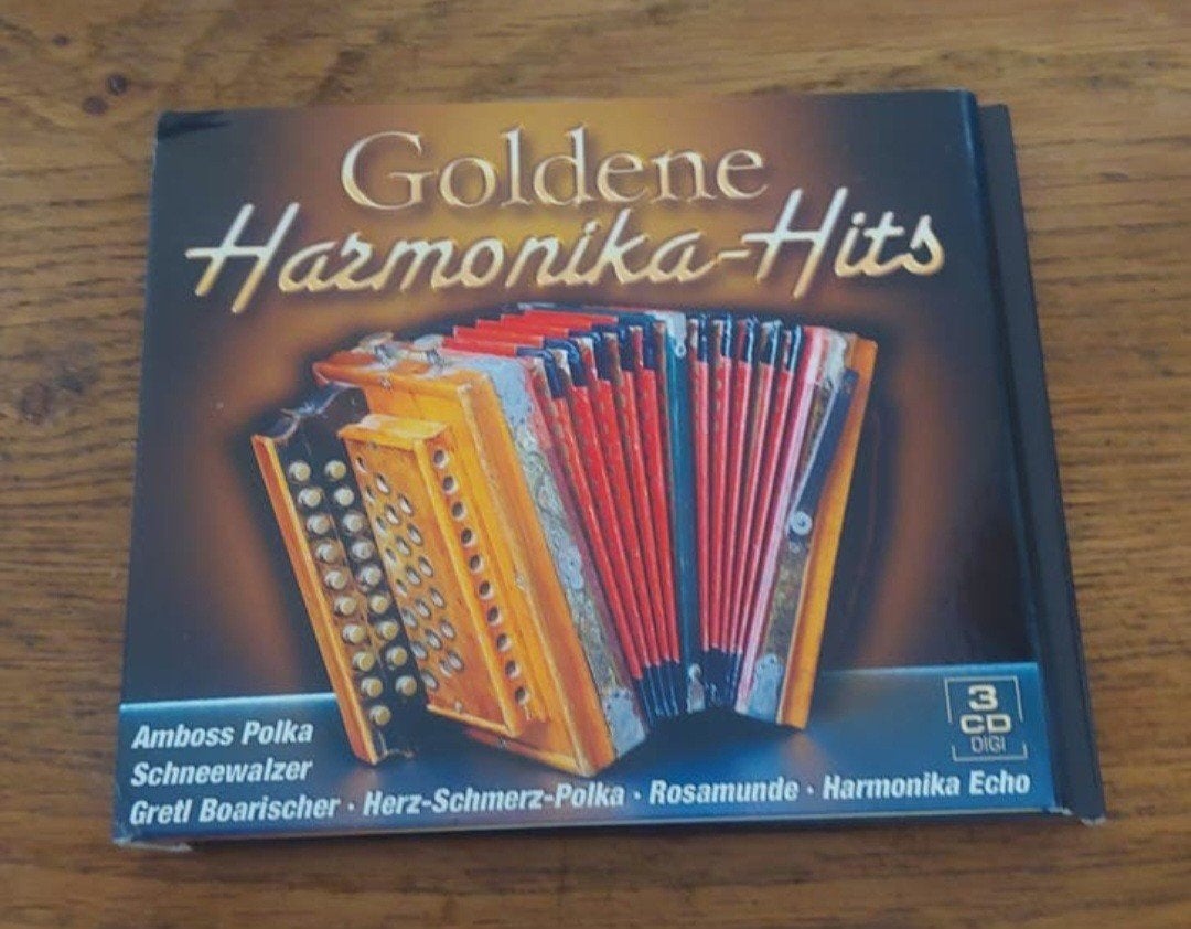 Duitse Accordeon muziek, 3 cd's krasvrij., Verzenden, Zo goed als nieuw