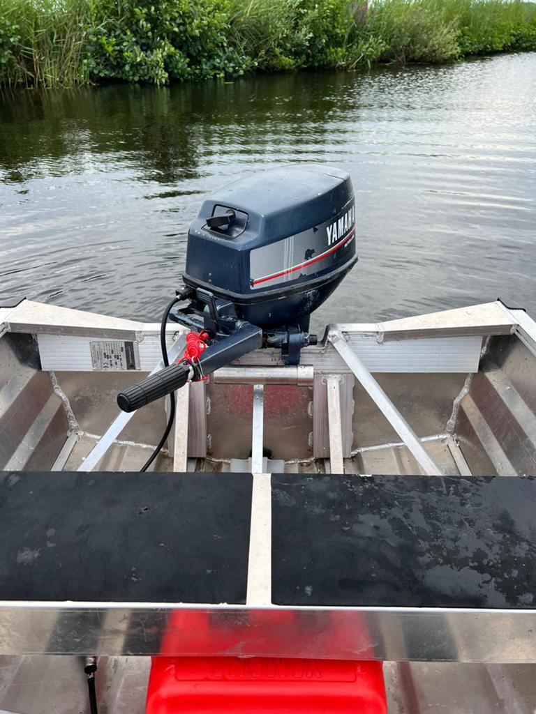 Yamaha 25 autolube, Ophalen, Zo goed als nieuw, Motor en Techniek, Motorboot