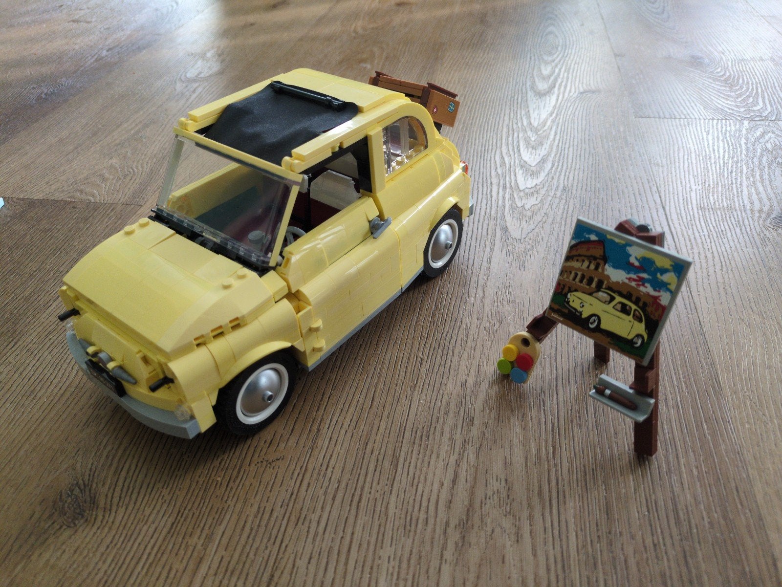 LEGO Creator Expert Fiat 500 (10271) - Zo goed als nieuw, Ophalen, Zo goed als nieuw