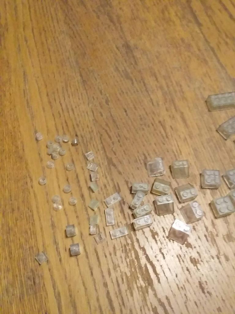 lego blokjes doorzichtig, Ophalen of Verzenden, Gebruikt, Losse stenen, Lego