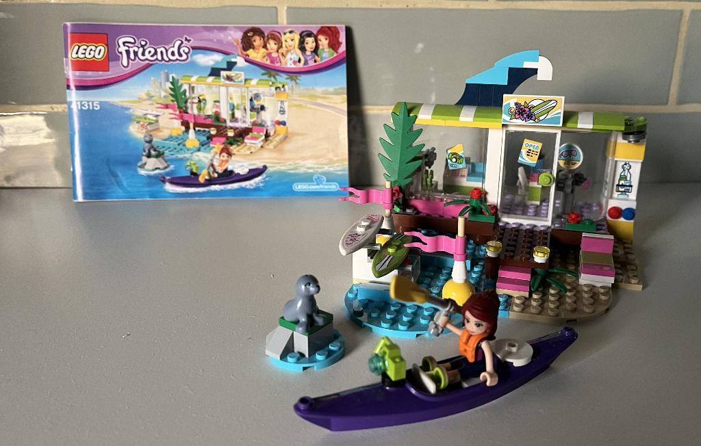 LEGO Heartlake Surf Shop 41315 (Lego Friends), Kinderen en Baby's, Speelgoed | Duplo en Lego, Lego, Compleet, Friends, Ophalen of Verzenden