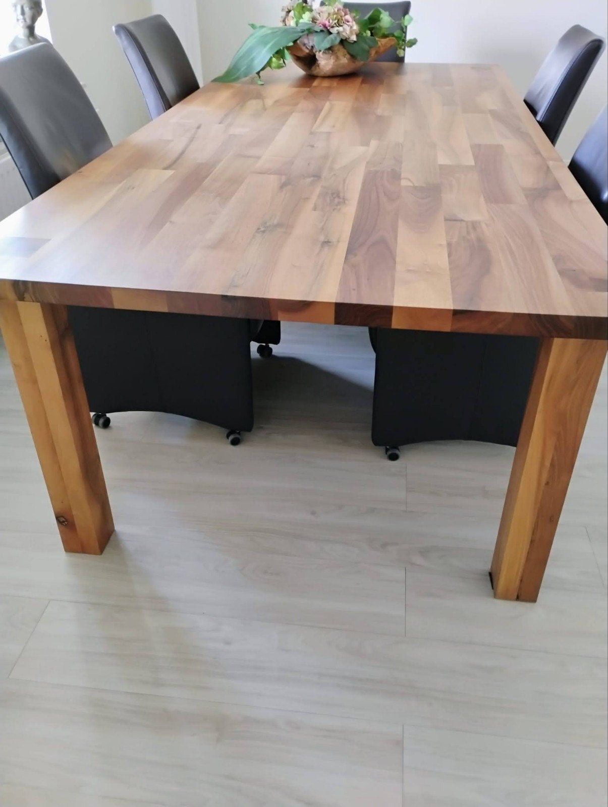 Prachtige Pilat en Pilat  eettafel -  245x117, Huis en Inrichting, Tafels | Eettafels, Ophalen, Modern, Robuust, 100 tot 150 cm