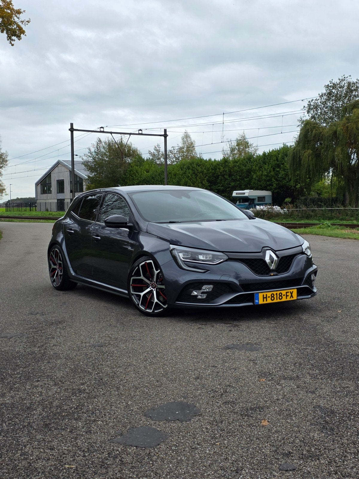 Renault Mégane 1.8 RS TCe EDC 2018 Grijs, 4 cilinders, Alcantara, 14 km/l, 75 €/maand
