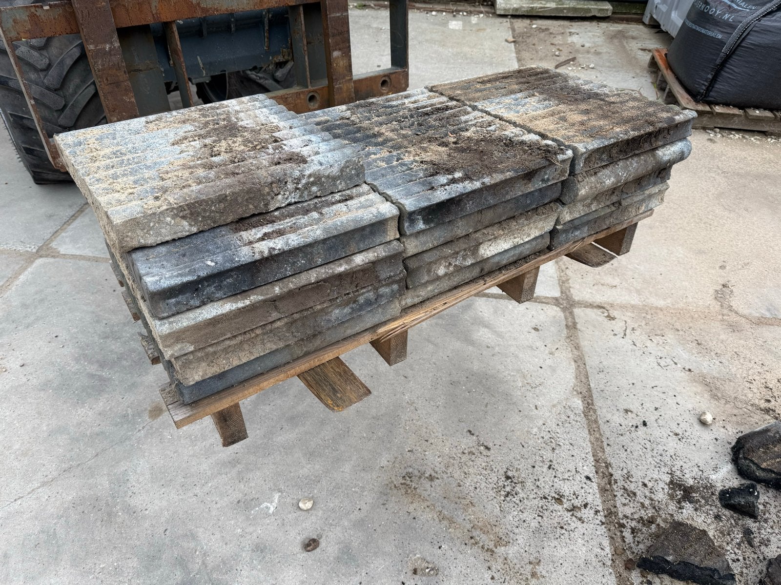 13 Antraciet Palisade Bandjes 40x50 cm, Ophalen, Gebruikt, Overige typen