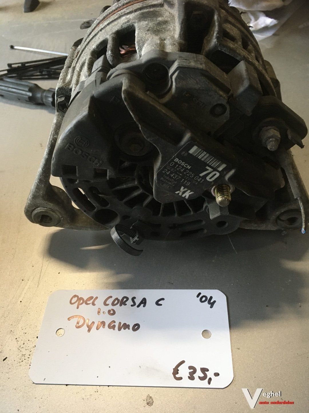 Opel Corsa C 2004 1.0 dynamo, Gebruikt, -, -, Ophalen of Verzenden