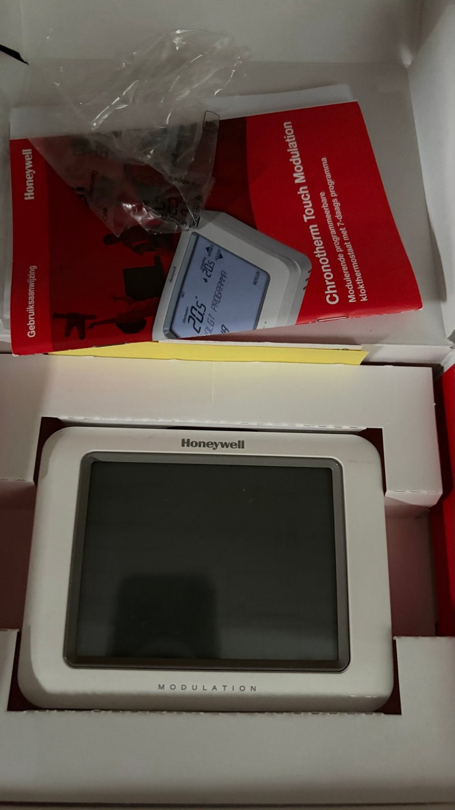 Honeywell Chronotherm Touch Modulation Klokthermostaat, Ophalen of Verzenden, Slimme thermostaat, Zo goed als nieuw