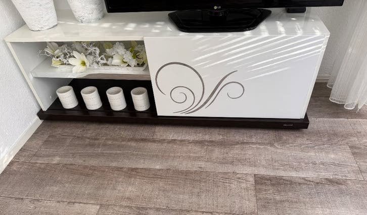 Tv kast, Ophalen, 100 tot 150 cm, Zo goed als nieuw, Minder dan 100 cm