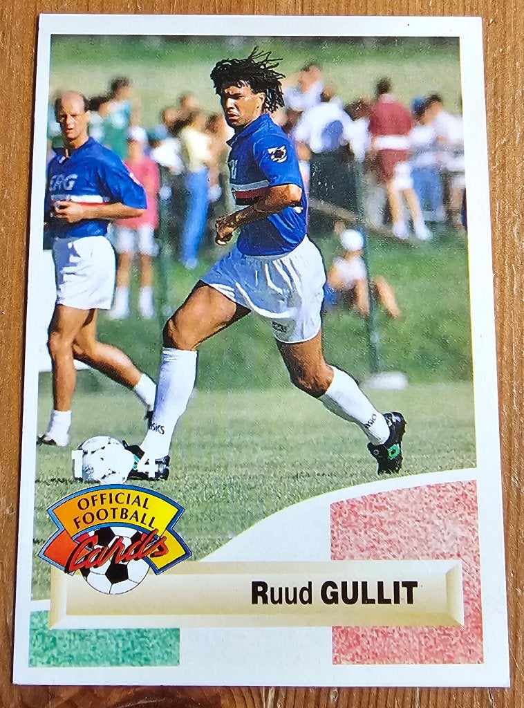 Panini Foot 94 FR UNFP #269 Ruud Gullit Kaart/Plaatje!, Verzenden, Zo goed als nieuw, Buitenlandse clubs, Poster, Plaatje of Sticker