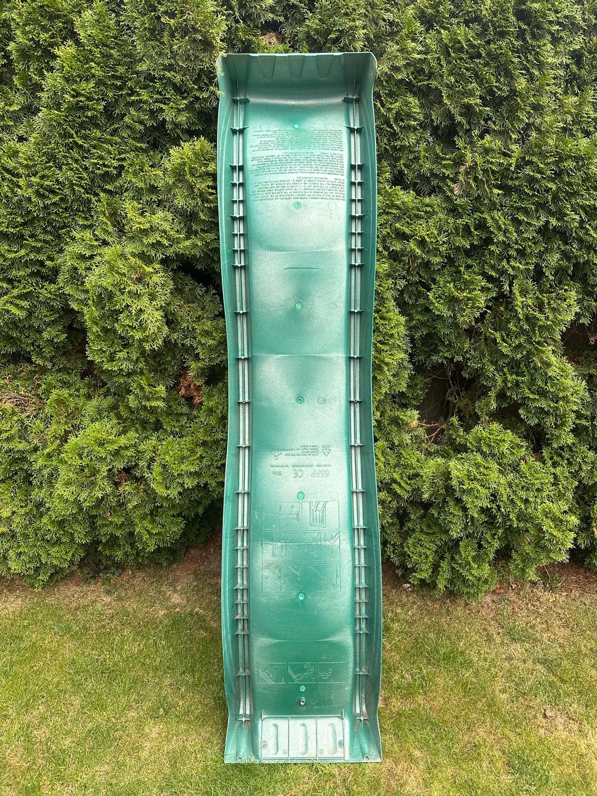 Groene glijbaan voor speeltoestel - 220 cm, Ophalen, Gebruikt, Glijbaan