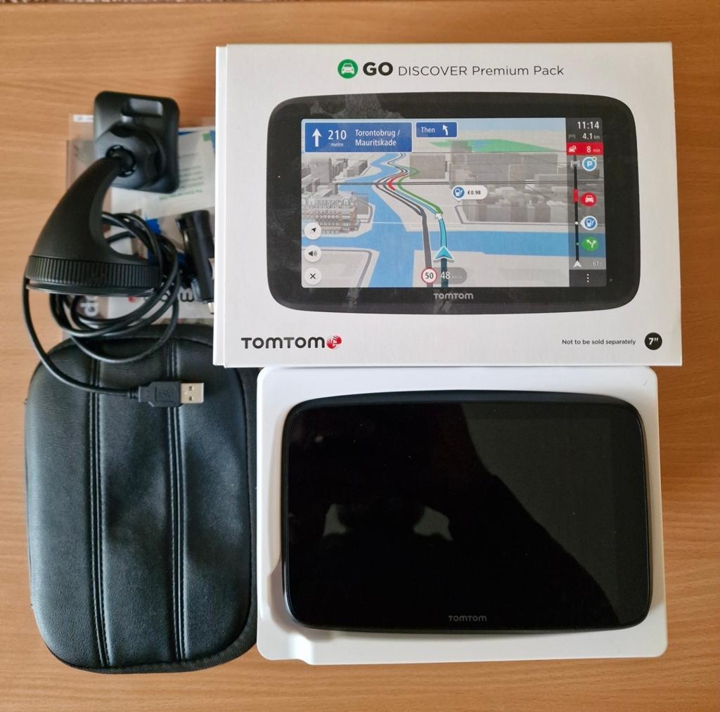 TomTom GO DISCOVER Premium Pack Navigatiesysteem, Ophalen of Verzenden, Zo goed als nieuw