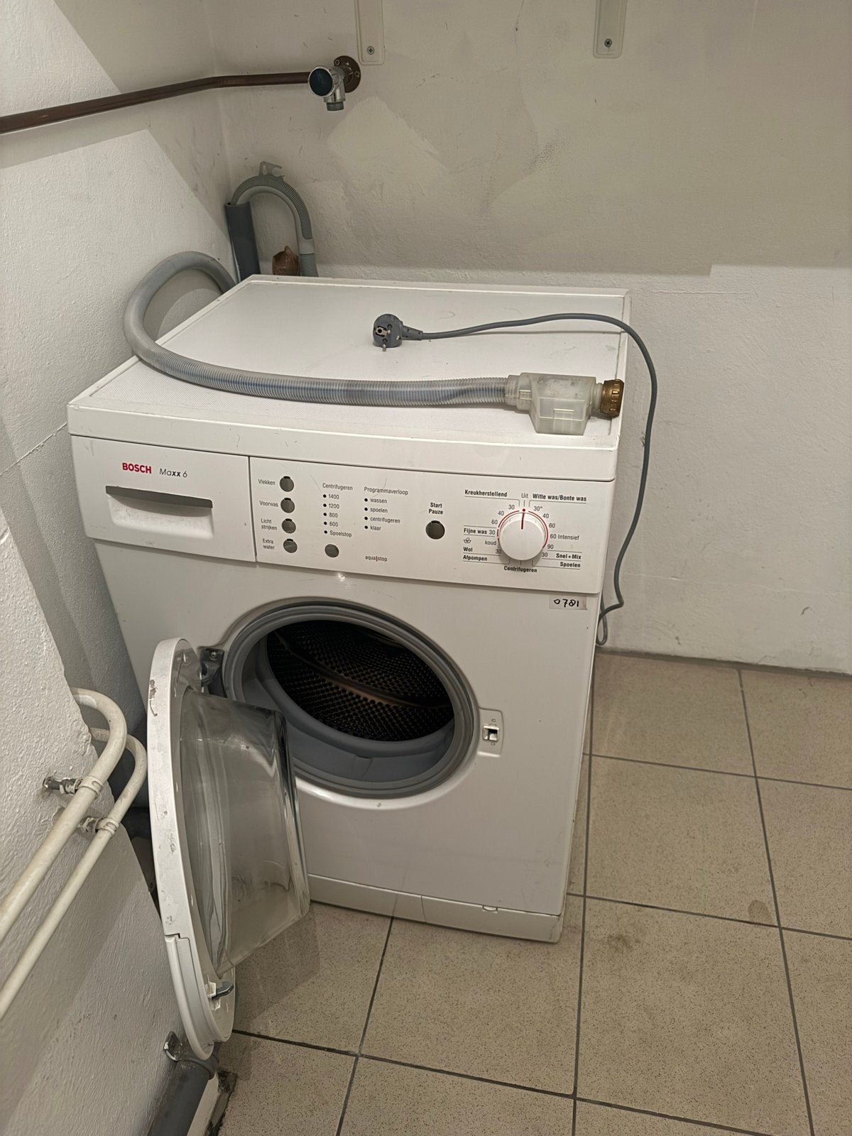 Bosch Maxx 6 Wasmachine, Witgoed en Apparatuur, Ophalen, 6 tot 8 kg, Voorlader, Kort programma
