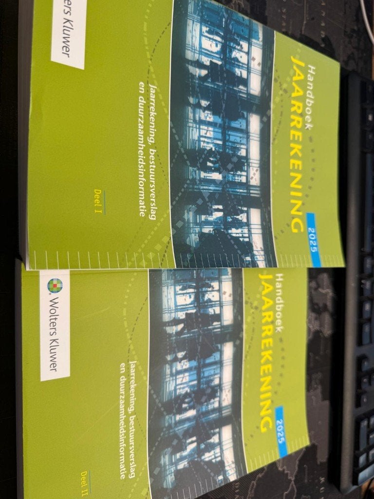 Handboek Jaarrekening 2025 wolter kluwer, Boeken, Ophalen of Verzenden, Wolters Kluwer, Beta, WO