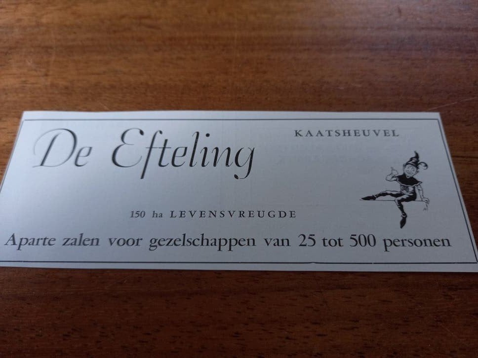 Efteling, Verzamelen, Efteling, Ophalen of Verzenden, Zo goed als nieuw, Overige typen