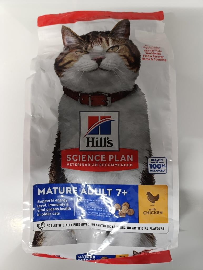 Te aangeboden dichte zak Hills Scence plan Adult 1.5 kg, Dieren en Toebehoren, Ophalen, Kat