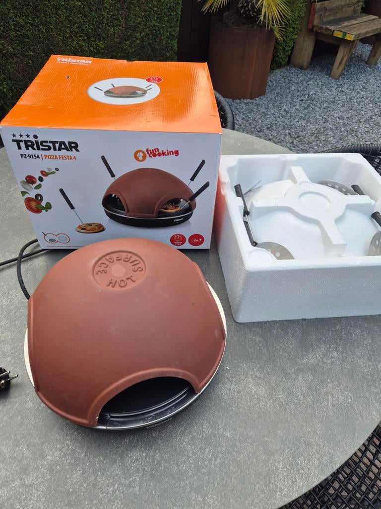 Tristar Pizzarette Pizza Festa 4 - Zo goed als nieuw, Ophalen of Verzenden, Zo goed als nieuw, Tristar