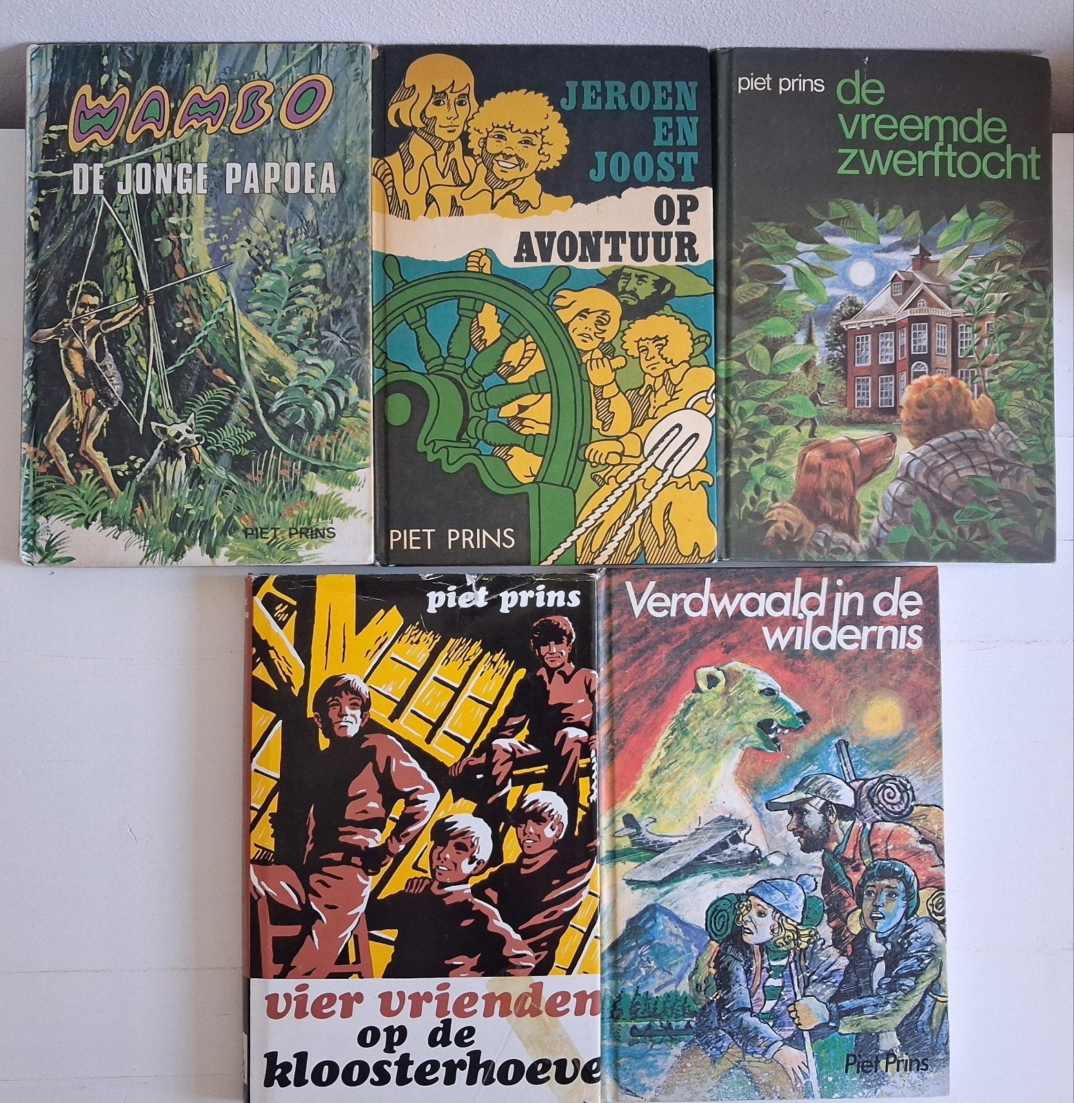 Piet Prins  Boekenpakket 5 stuks, Ophalen of Verzenden, Piet Prins
