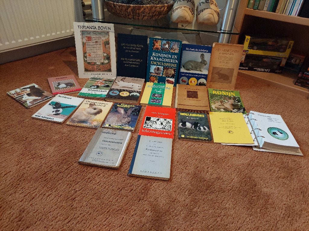 Konijnenboeken en Standaards, Ophalen of Verzenden, Gelezen, Konijnen of Knaagdieren, Diverse auteurs