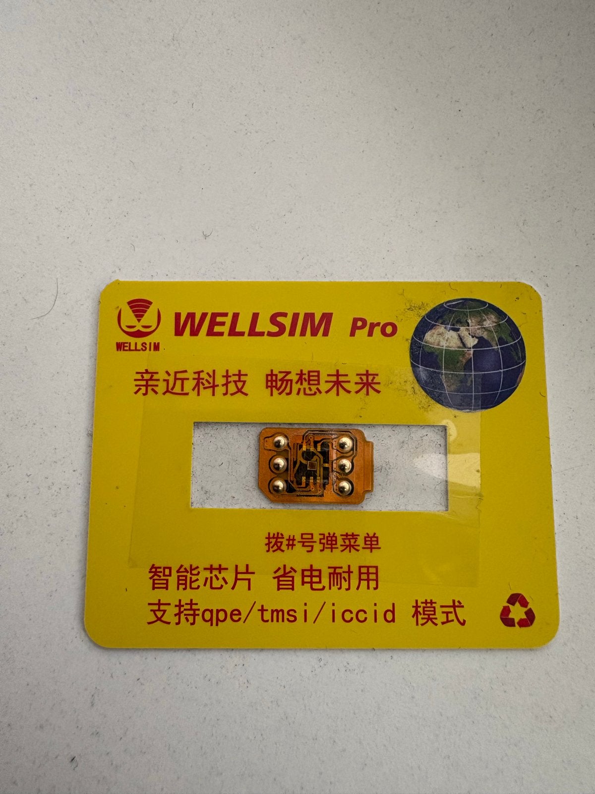 WELLSIM Pro SIM-kaart ontgrendelingschip, Ophalen of Verzenden, Nieuw, Overige typen, Universeel