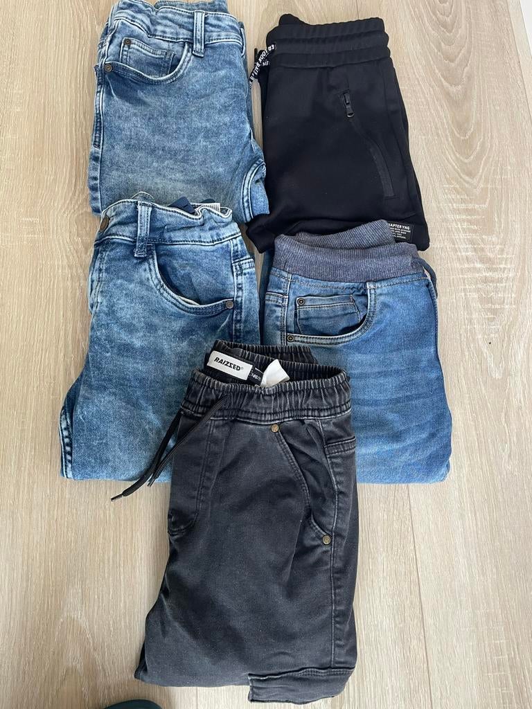 5x Jongensbroeken - Jeans en Joggers Maat 146/11, Ophalen of Verzenden, Zo goed als nieuw