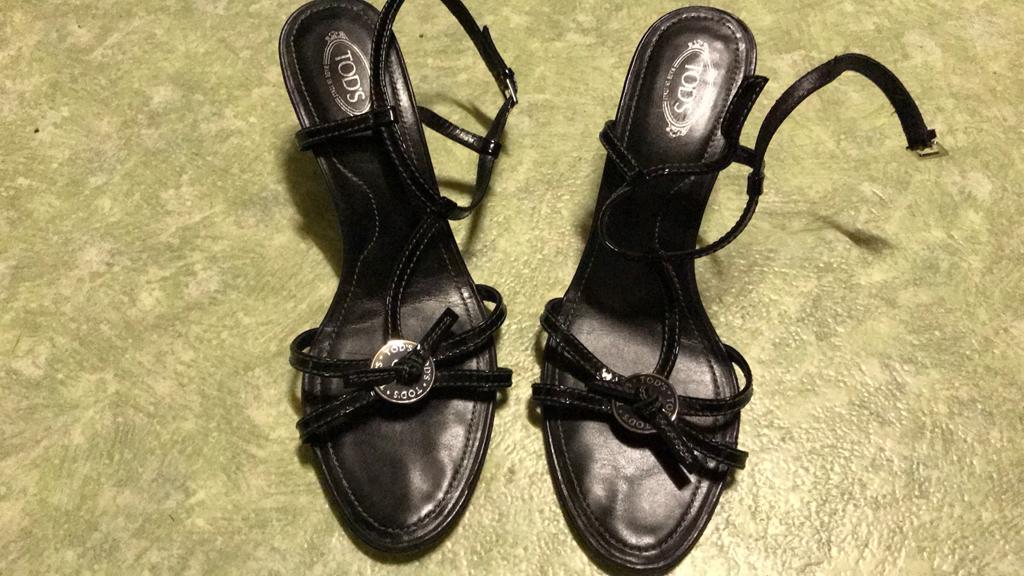 Schoenen hoge hakken tods, Ophalen of Verzenden, Zo goed als nieuw, Zwart