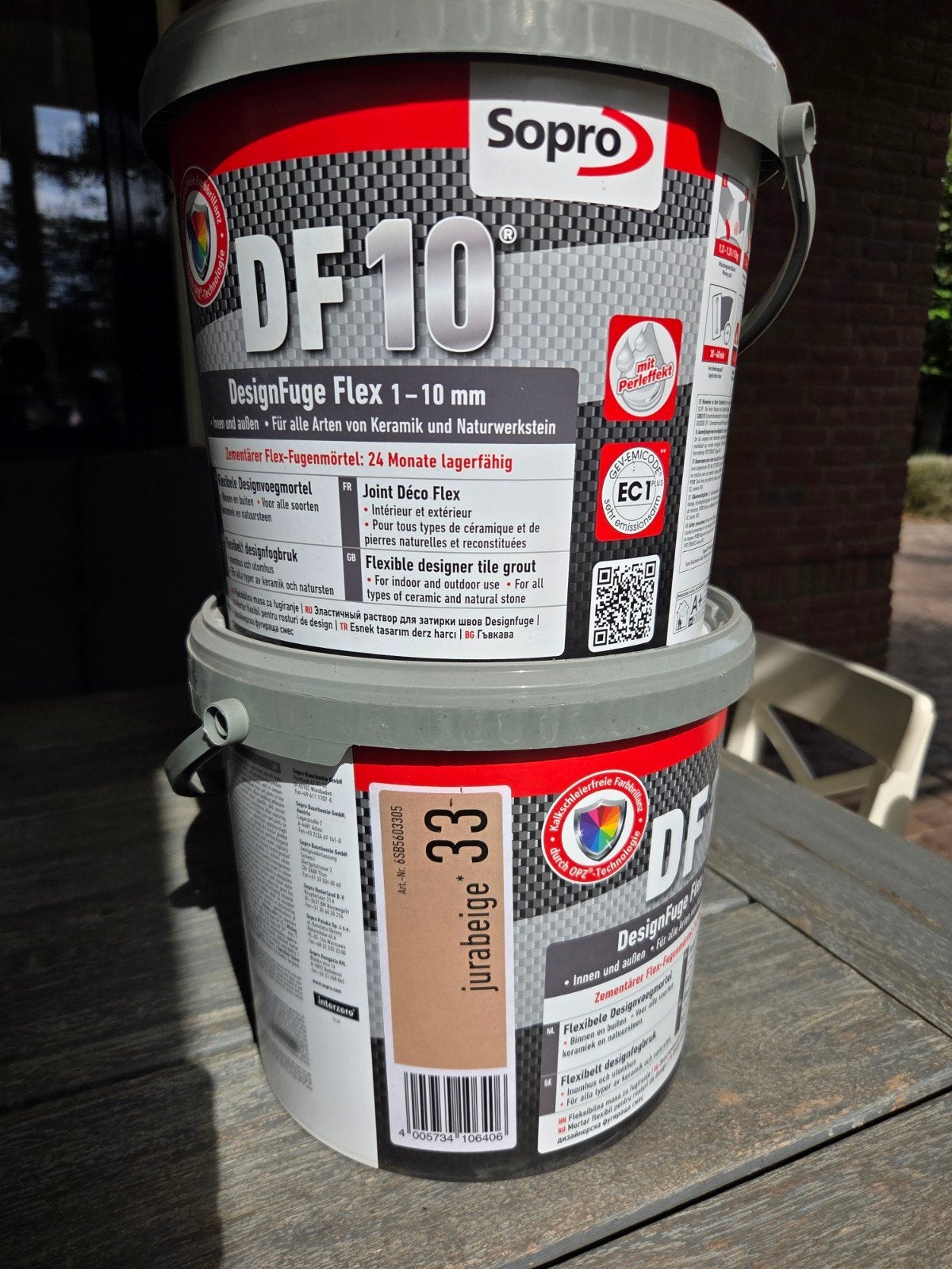 sopro voegzand 2x 5kg jurabeige, Doe-het-zelf en Verbouw, Ophalen, Overige typen, Nieuw, Minder dan 20 cm