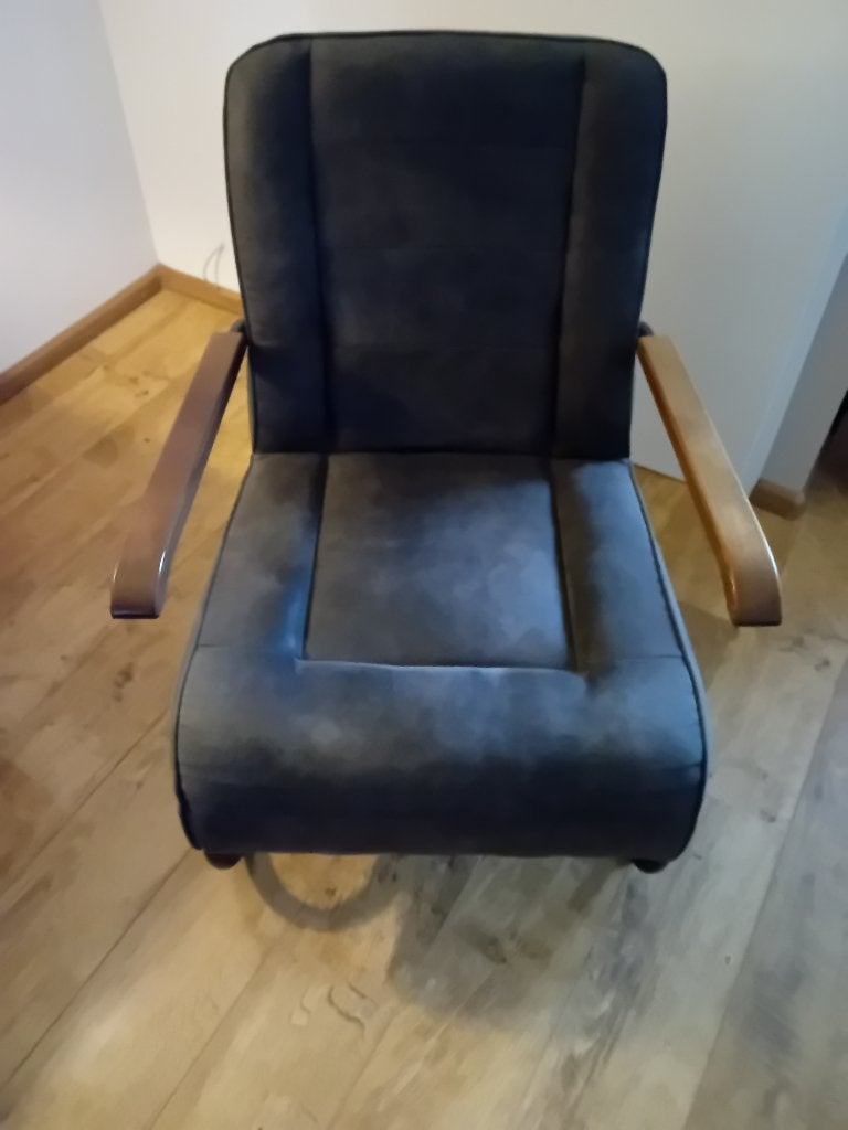 Fauteuils, Huis en Inrichting, Ophalen, Hout, 75 tot 100 cm, Zo goed als nieuw