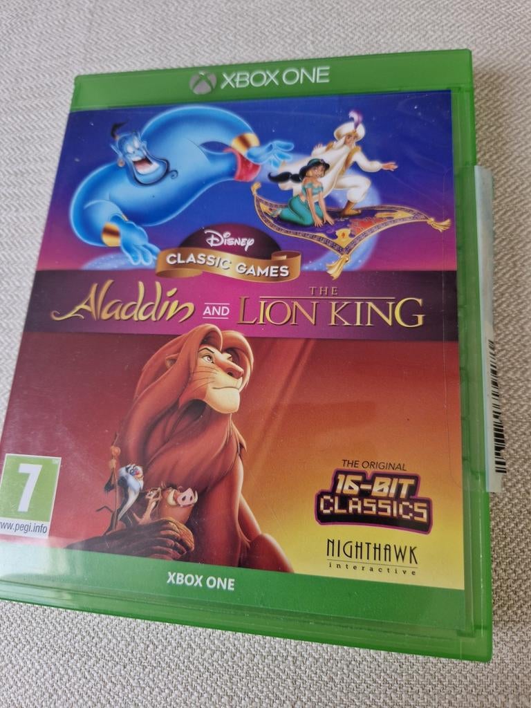 disney classic games aladdin the lion king snes xbox one, Spelcomputers en Games, Avontuur en Actie, 1 speler, Ophalen of Verzenden