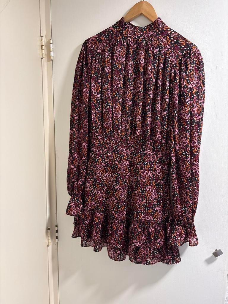 Bloemenprint jurk maat S (36) van Loavies, Ophalen, Overige kleuren, Zo goed als nieuw, Maat 36 (S)