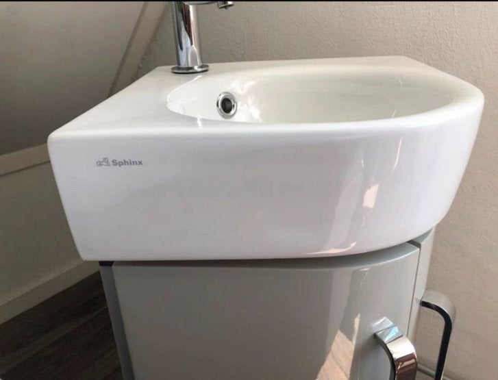 Sphinx hoekmeubel met wastafel voor toilet - Nieuw, Ophalen, Minder dan 50 cm, Nieuw, Minder dan 25 cm