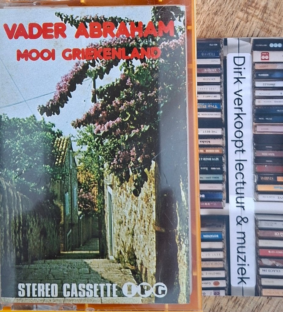 Vader Abraham; Mooi Griekenland (België, 1976), Cd's en Dvd's, Cassettebandjes, Gebruikt, 1 bandje, Ophalen of Verzenden, Origineel