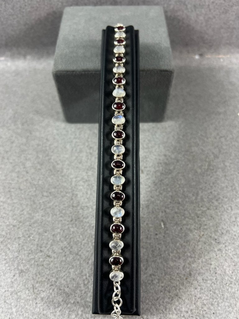 Zilveren Armband | 20,09g | 22cm |, Sieraden, Tassen en Uiterlijk, Ophalen of Verzenden, Zo goed als nieuw, Zilver, Zilver
