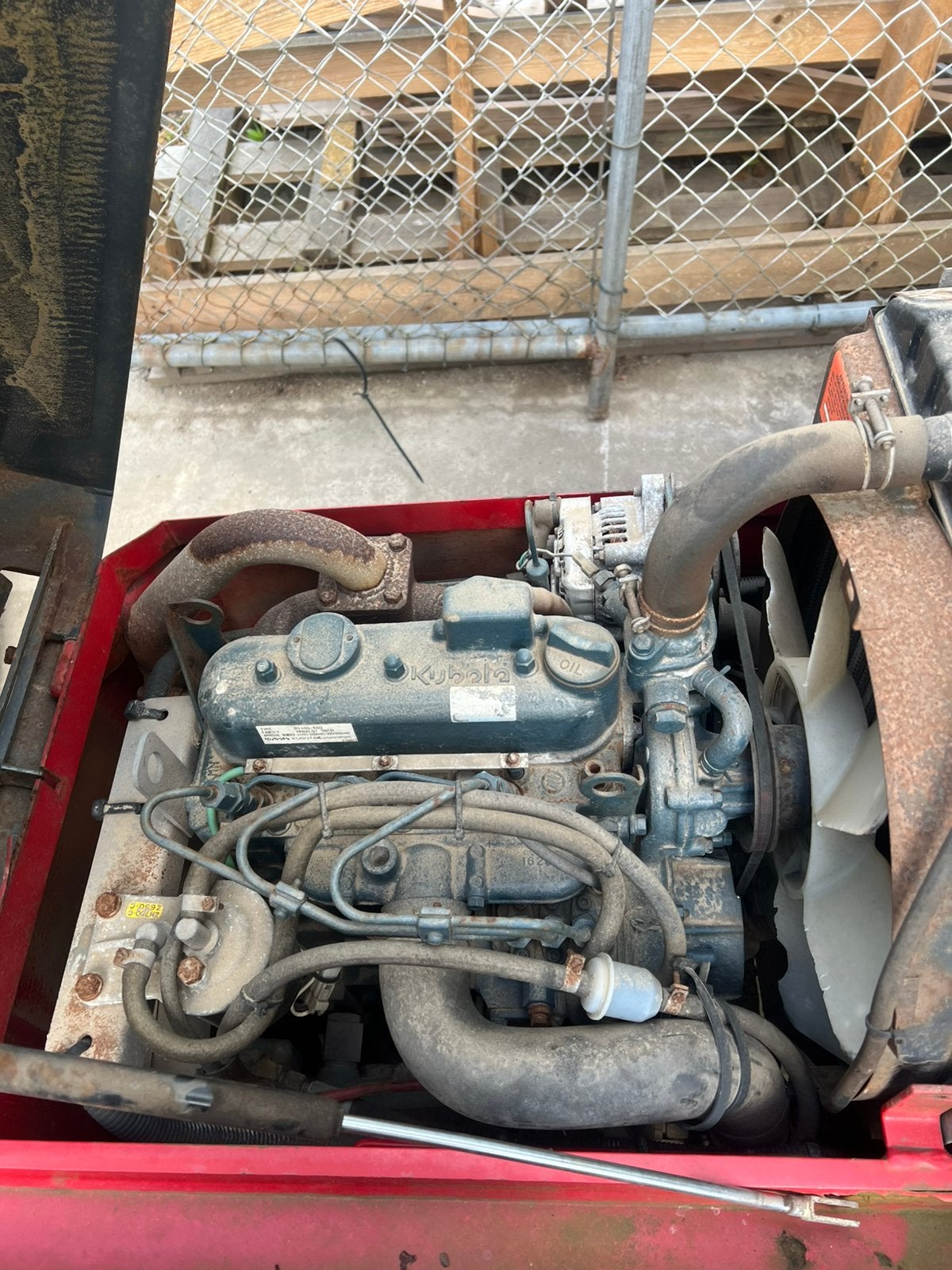 Kubota D1105, Ophalen, Gebruikt, Dieselmotor
