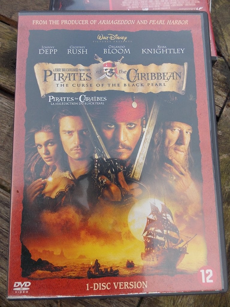 Pirates of the Caribbean: The Curse of the Black Pearl DVD, Cd's en Dvd's, Dvd's | Avontuur, Nederlands, Ophalen of Verzenden
