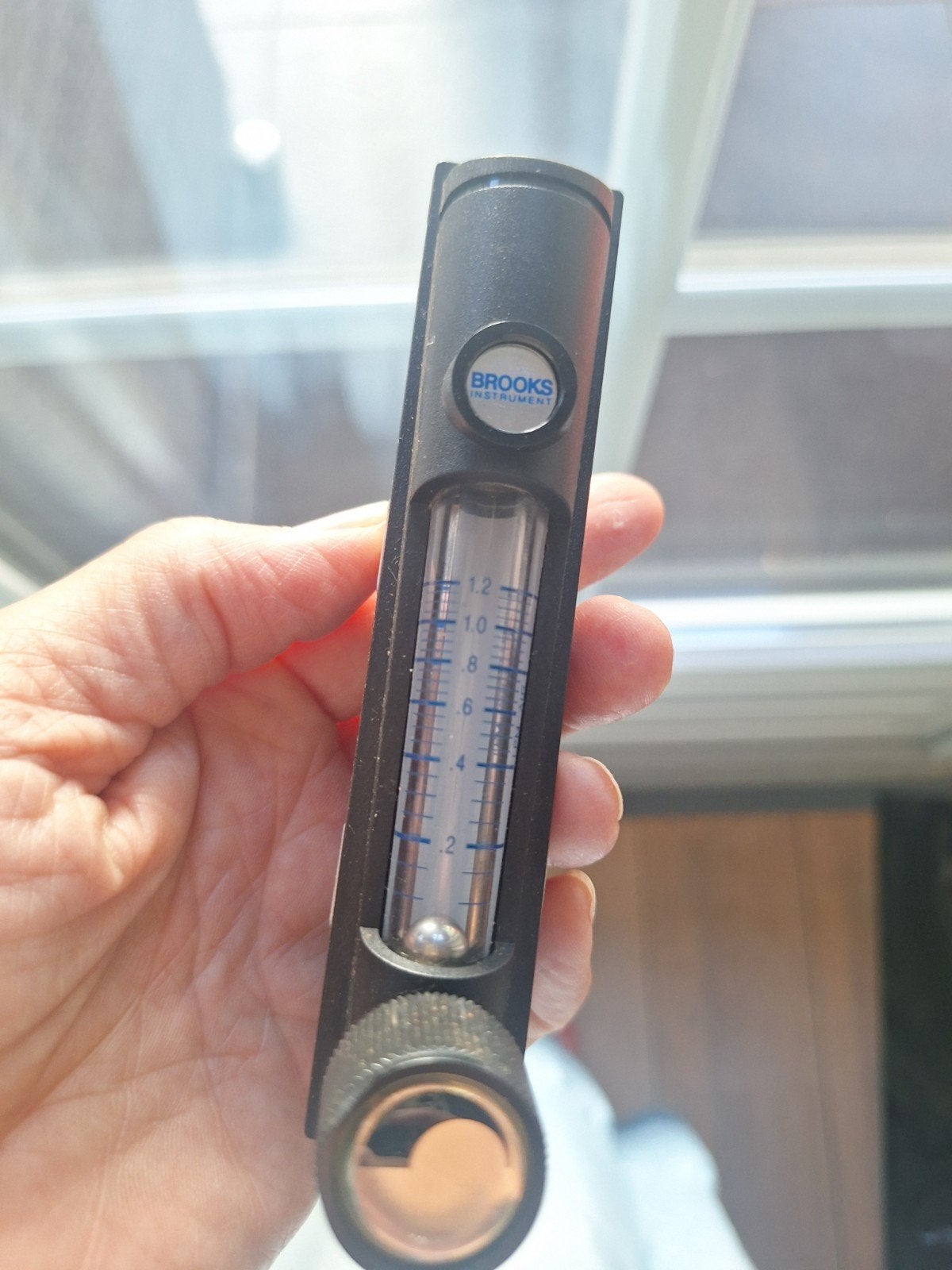 Brooks Instrument Flowmeter LPM-AIR Nieuw, Ophalen of Verzenden