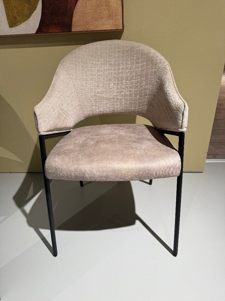 Te koop: XOOON eetkamerstoelen Nolan, Ophalen of Verzenden, Zo goed als nieuw, Grijs, Drie