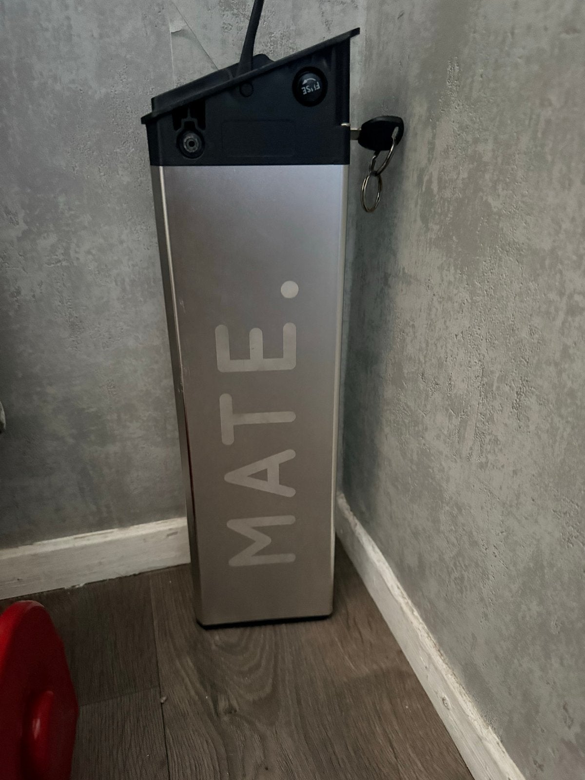 Mate. E-bike accu met sleutel, Ophalen, Gebruikt