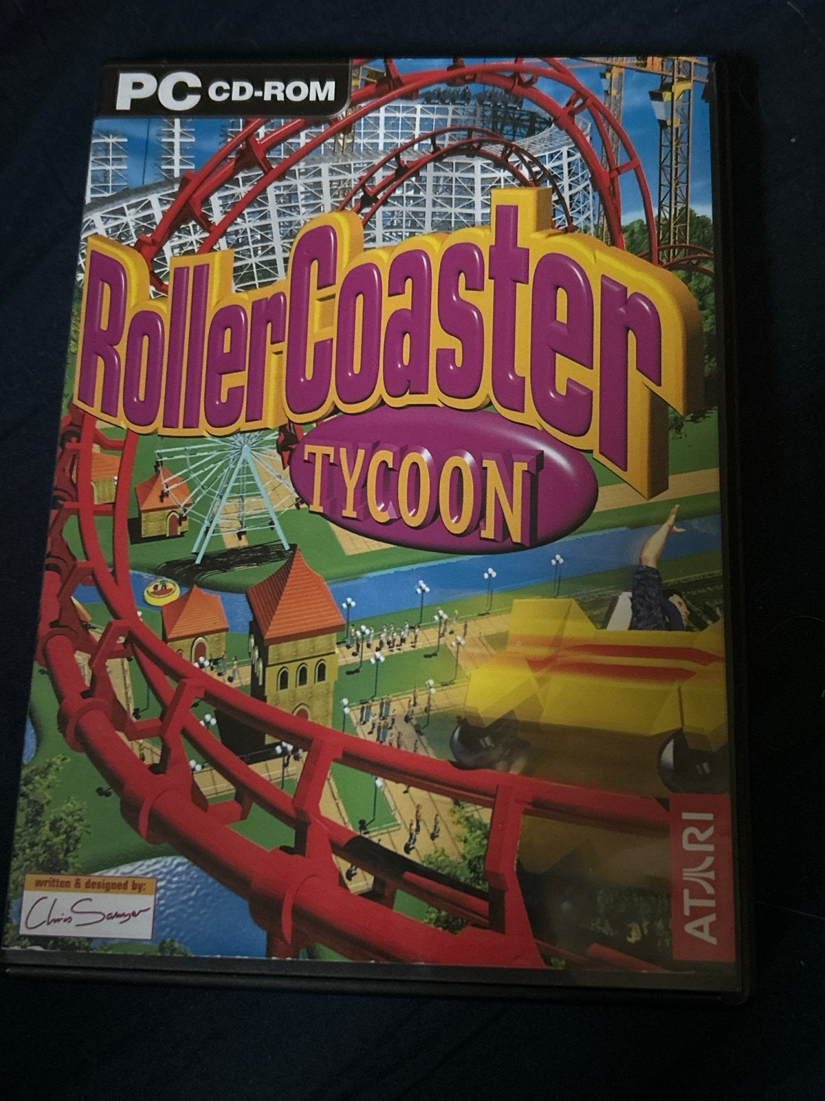 RollerCoaster Tycoon PC CD-ROM - Klassieke Simulatiegame, Spelcomputers en Games, Games | Pc, Gebruikt, 1 speler, Ophalen of Verzenden