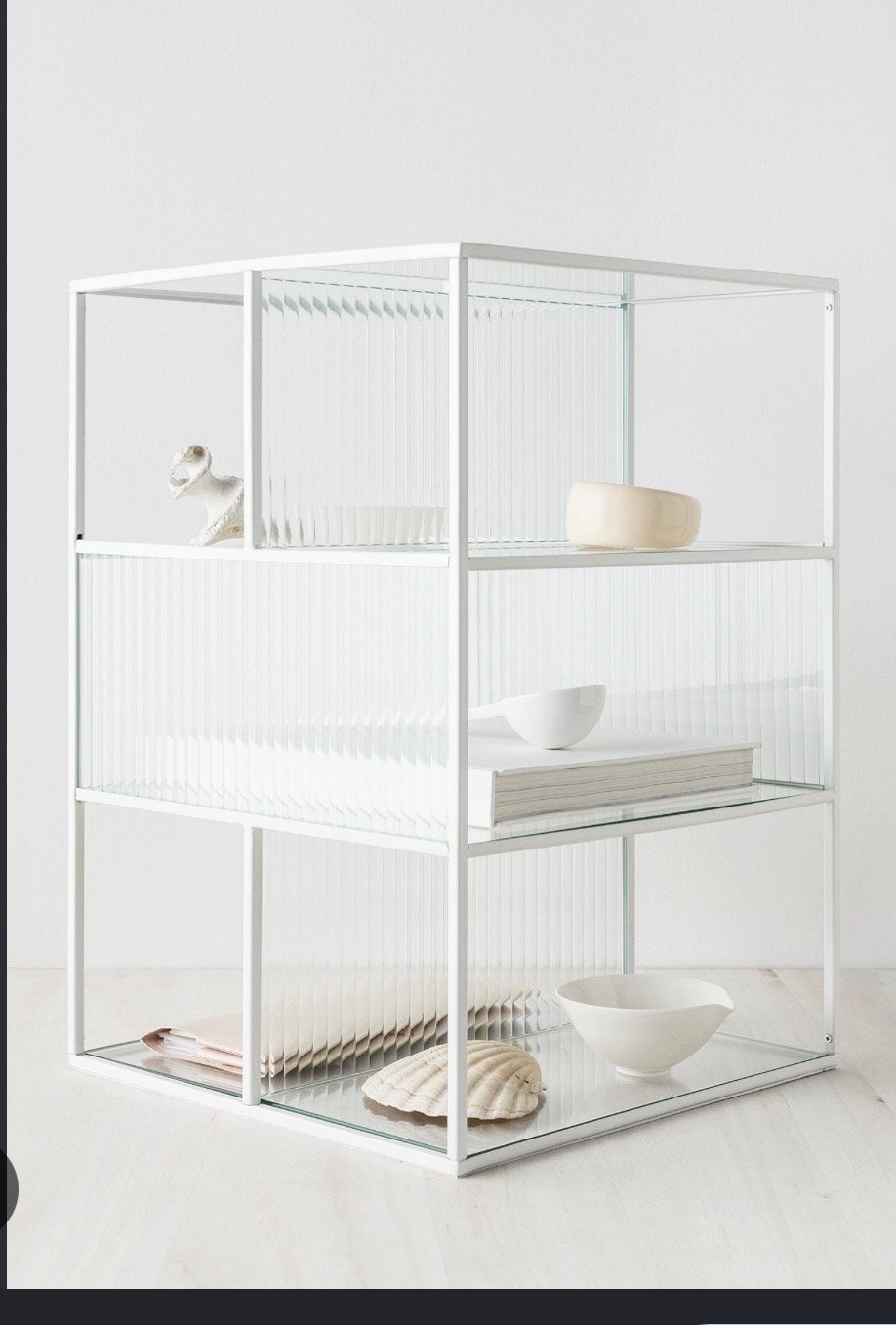 Ikea Sammanhang Vitrinekast Bijzettafel, Ophalen, Zo goed als nieuw, Glas