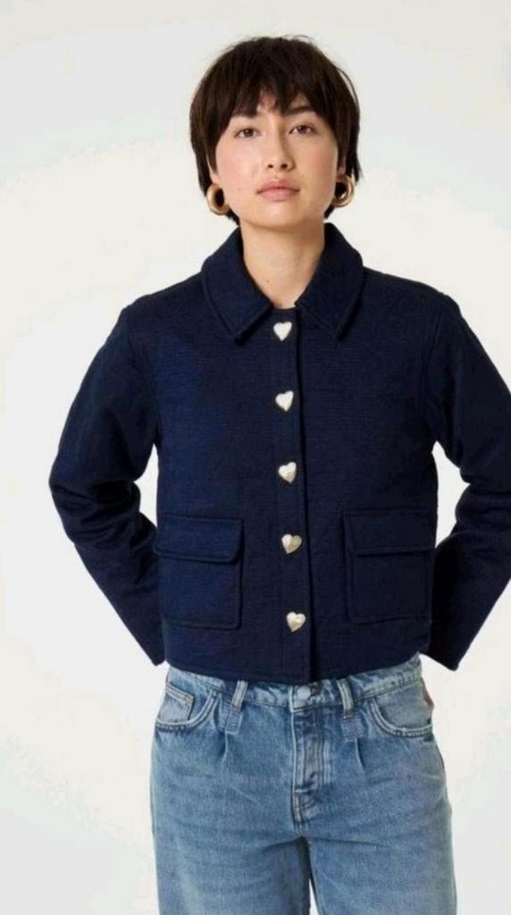 Fabienne Chapot Jackie jacket/ jas/ zomerjas maat 38 *nieuw, Maat 38/40 (M), Blauw, Nieuw, Ophalen of Verzenden