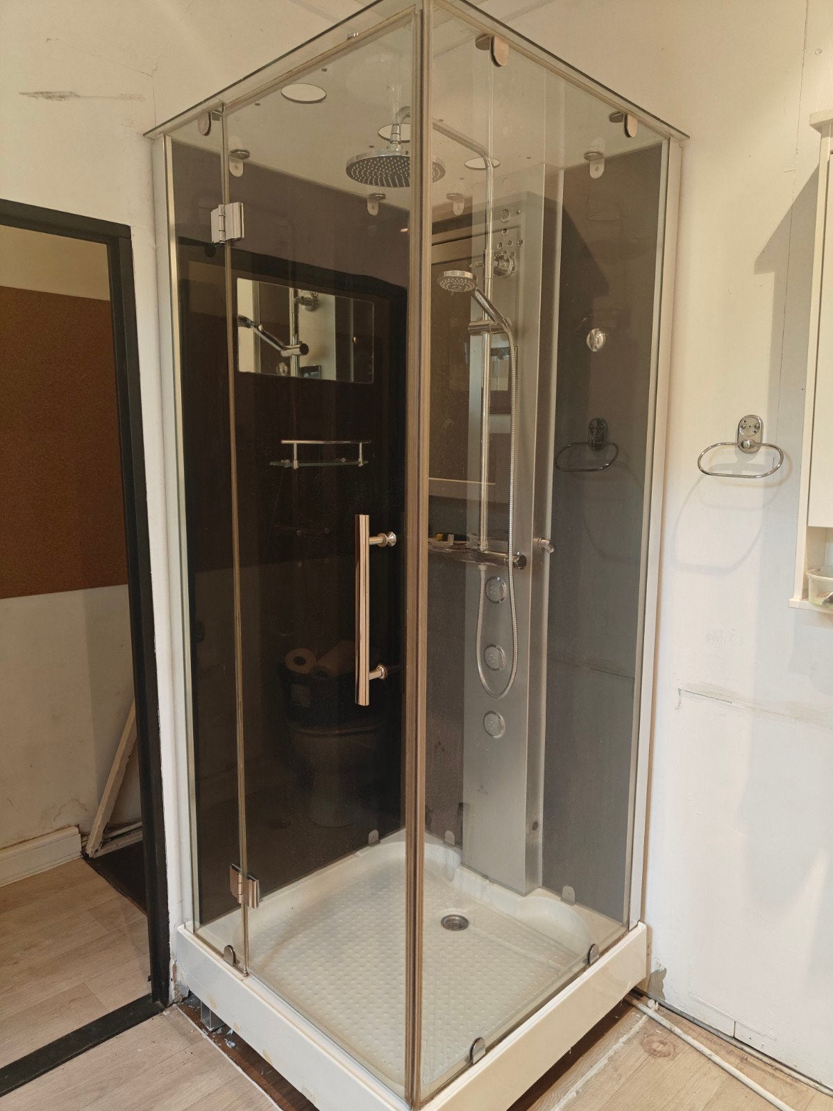 Complete douchecabine 87x87x223 cm, Ophalen, Gebruikt