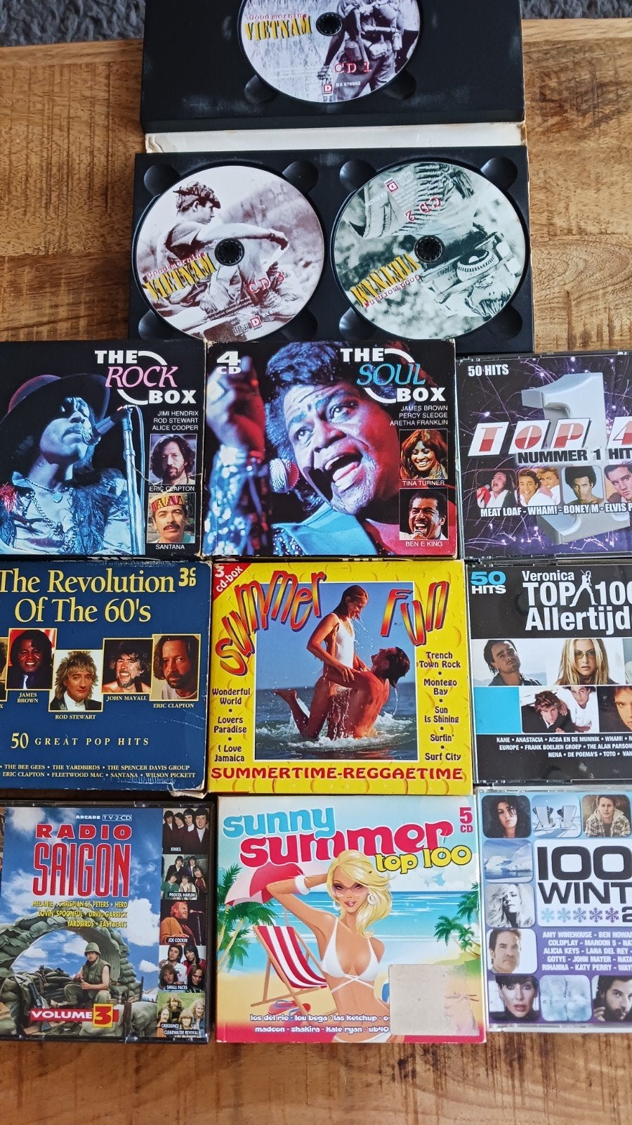 10 cdboxen  orgineel, Ophalen of Verzenden, Zo goed als nieuw, Overige genres, Boxset